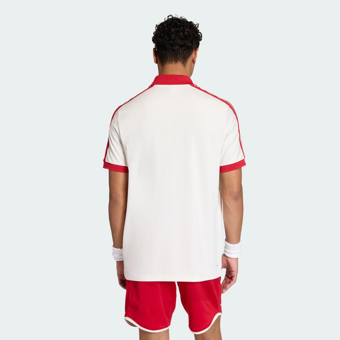 아디다스 테니스 클래식 폴로 셔츠 초크 화이트 - KR 사이즈 KE6718