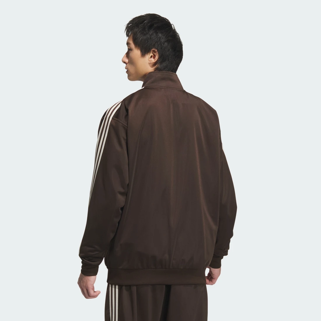 아디다스 오리지널스 트랙 자켓 젠더 뉴트럴 다크 브라운 원더 화이트 - KR 사이즈 JD5267