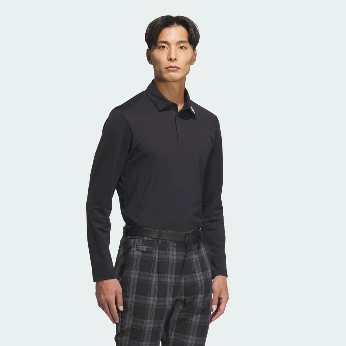 아디다스 자카드 폴로 롱 슬리브 JN1238