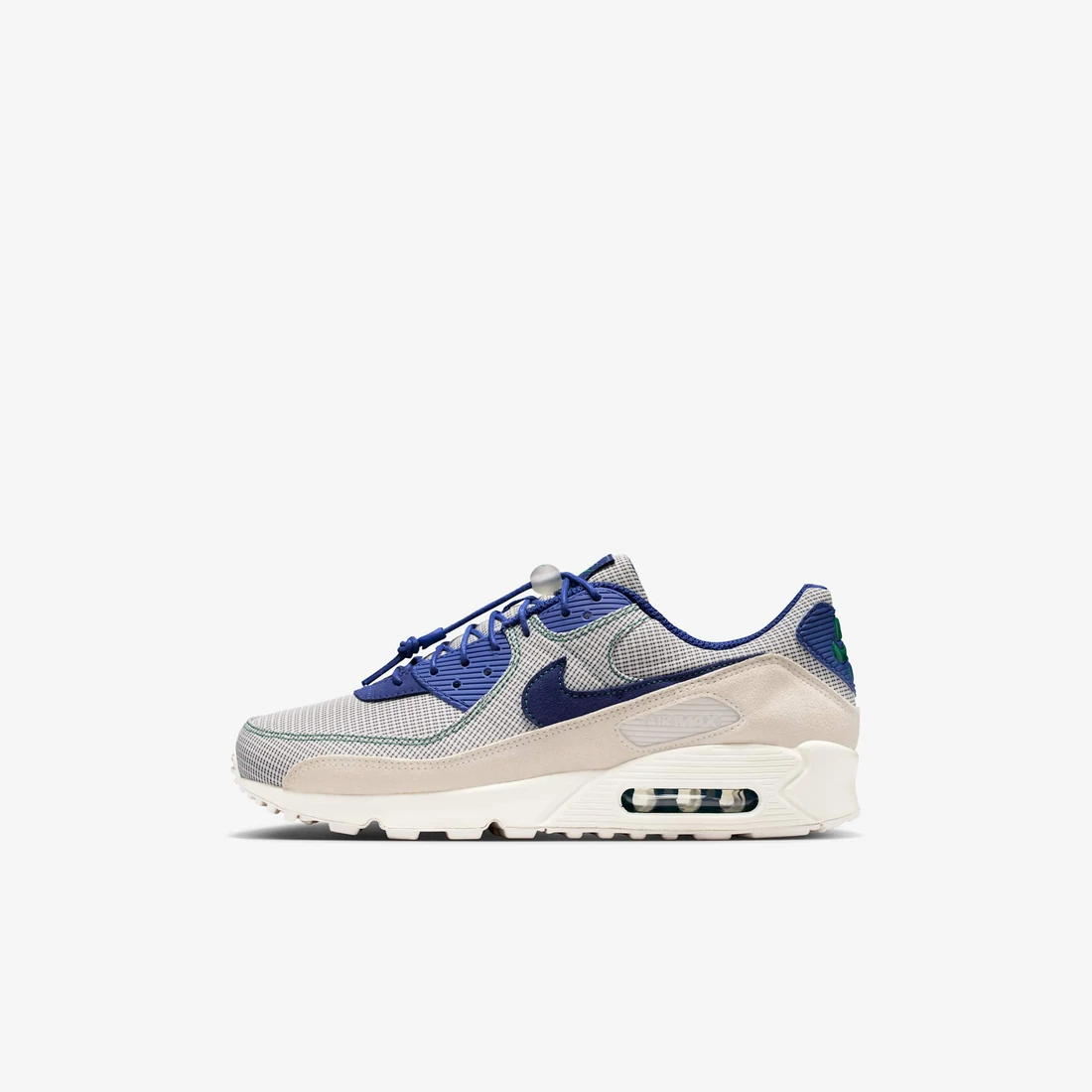 나이키 에어맥스 90 코코넛 밀크 딥 로얄 블루 IR1950-100