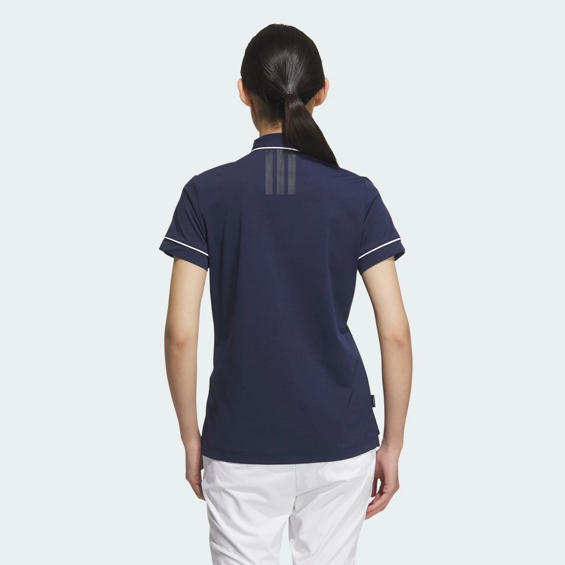 아디다스 트위스트니트 반팔 폴로 셔츠 JG1348