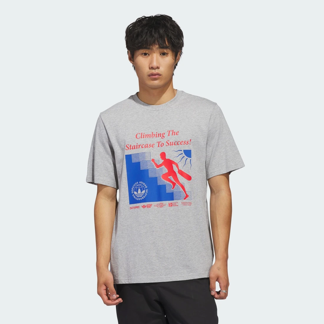 아디다스 SKATEBOARDING STAIRS CORPO SOLUTIONS 티 KC2256