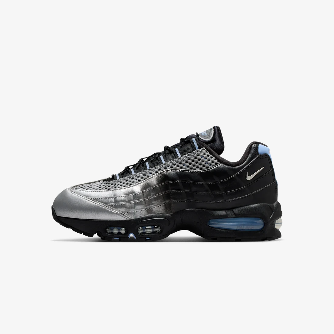 나이키 x 팔라스 에어 맥스 95 메탈릭 실버 알루미늄 IQ7708-095