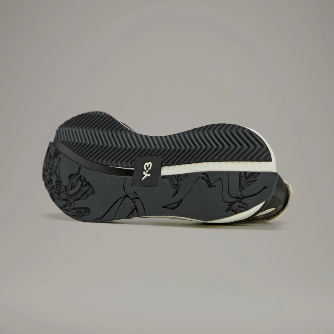 Y-3 S-겐도 런 오프 화이트 블랙 IG4053