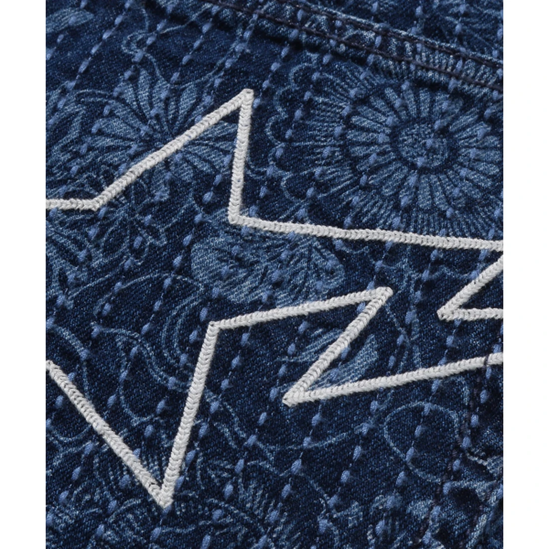 베이프 재패니즈 인디고 아트 카모 릴렉스드 핏 데님 팬츠 M INDIGO 001DPM301303MING