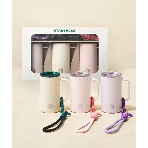 스타벅스 SS 미니 탱크 텀블러 세트 133ml