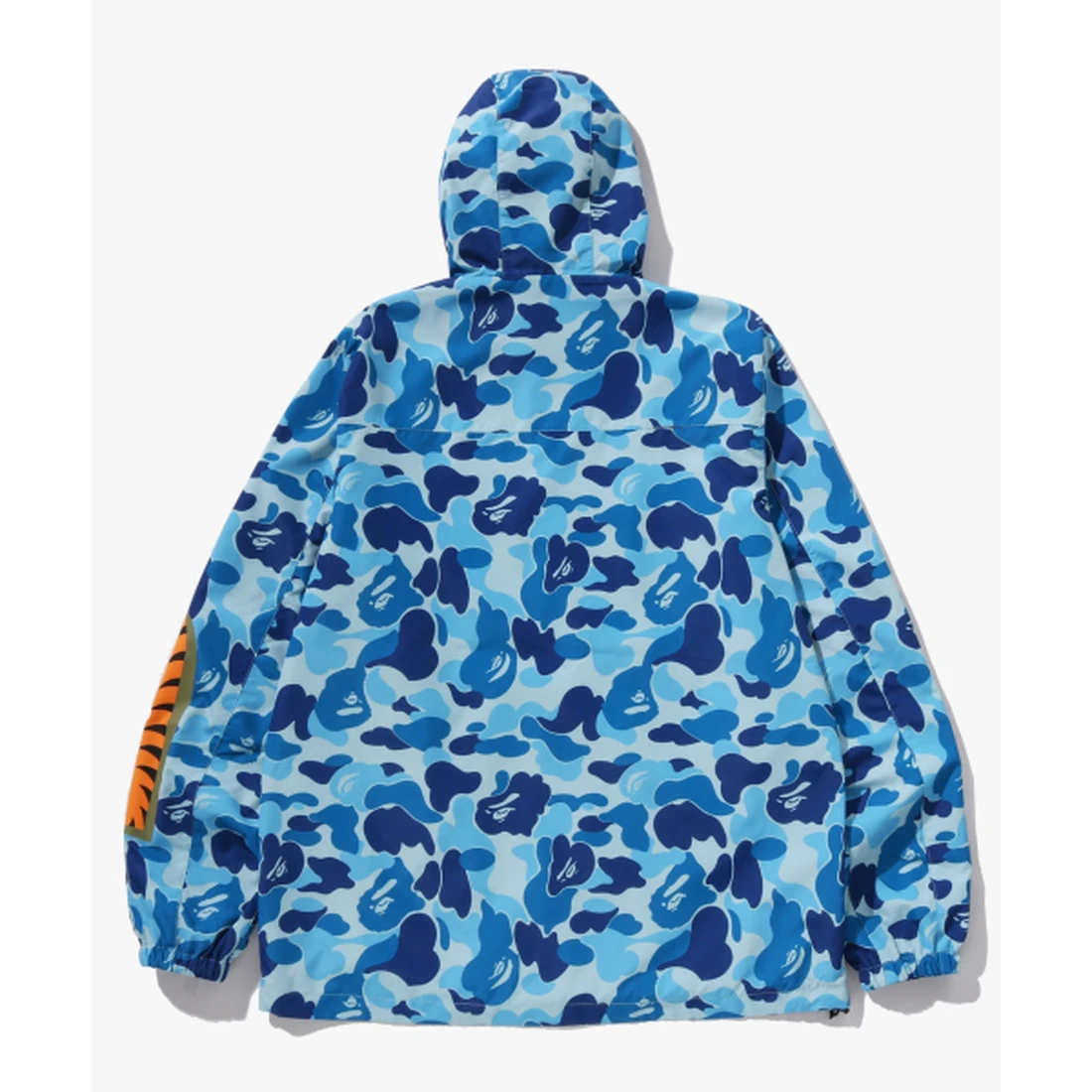 베이프 ABC 카모 샤크 후드 자켓 M BLUE 001LJM301014MBLU