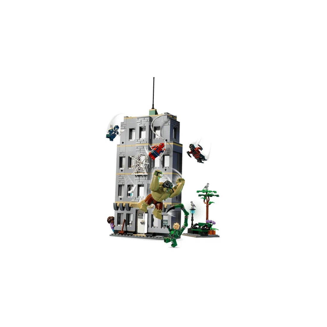 레고 스파이더맨 대 헐크의 전투 76350