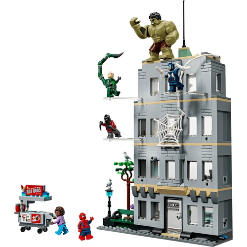 레고 스파이더맨 대 헐크의 전투