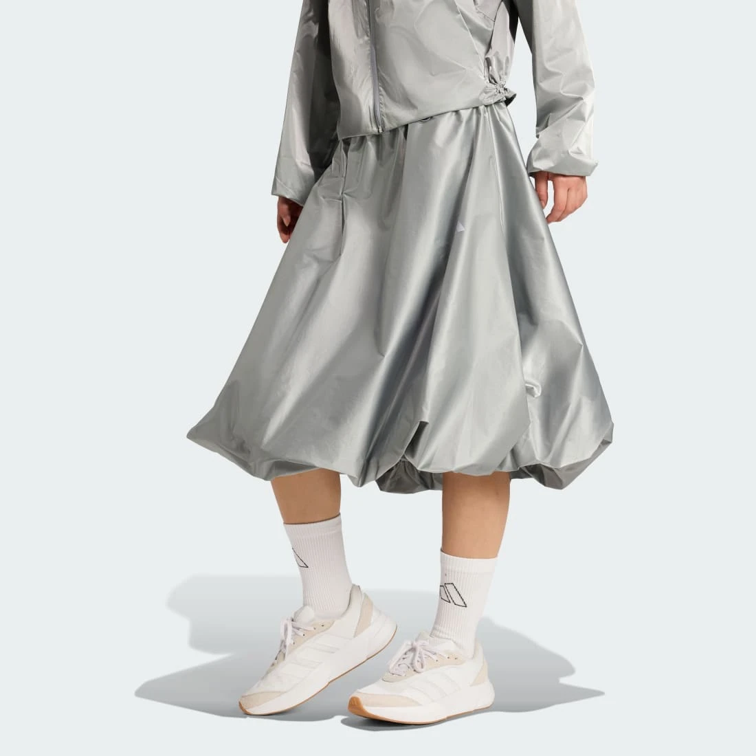 아디다스 시티 테크 메탈릭 홀리데이 스커트 JY0491