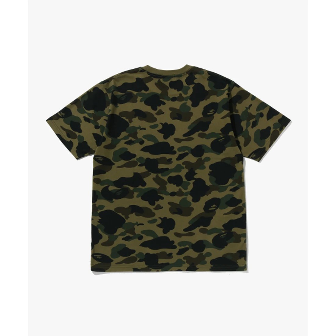 베이프 퍼스트 카모 원 포인트 티셔츠 M GREEN 001CSM301010MGRN