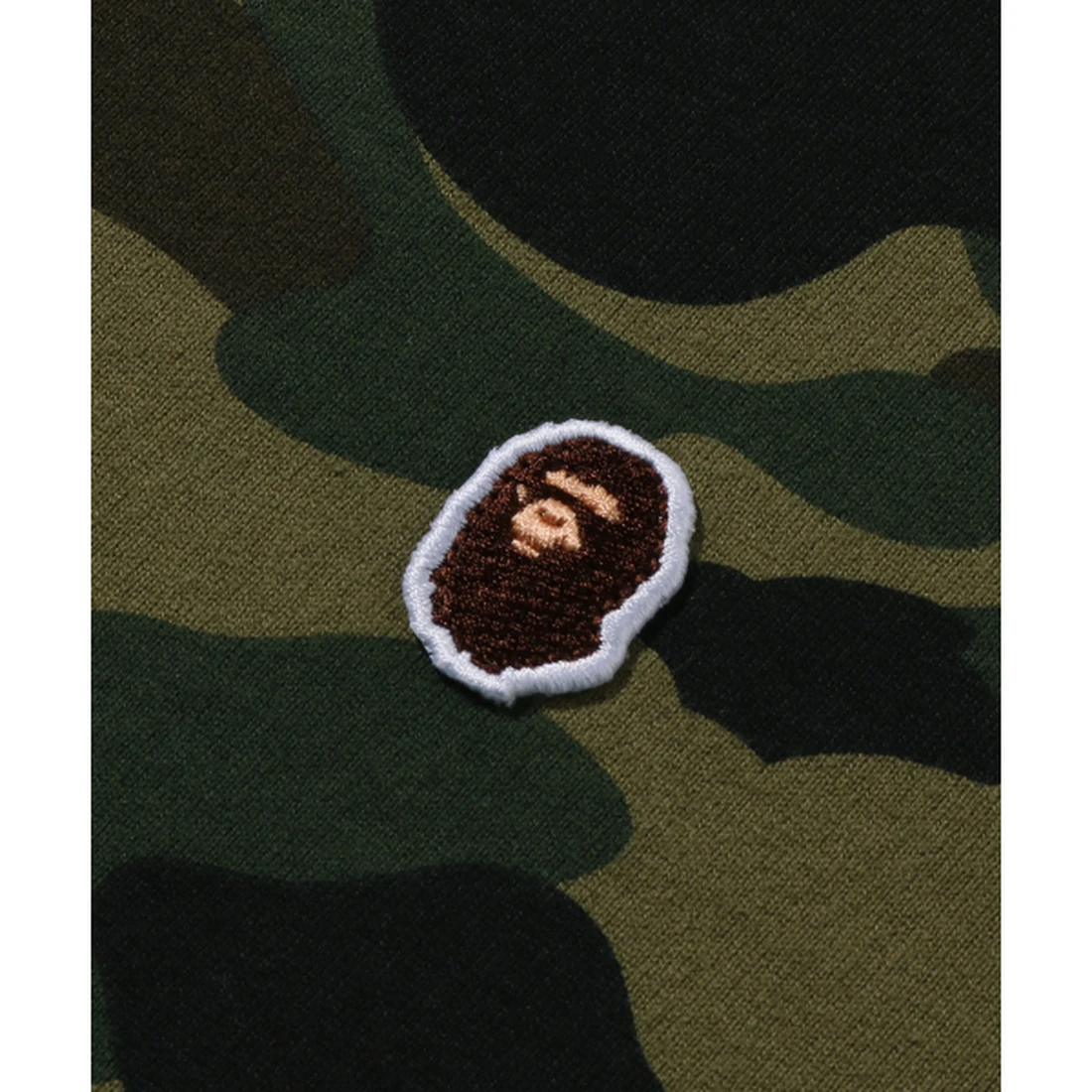 베이프 퍼스트 카모 원 포인트 티셔츠 M GREEN 001CSM301010MGRN