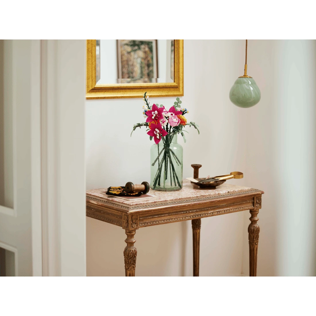 레고 핑크 꽃다발 10342