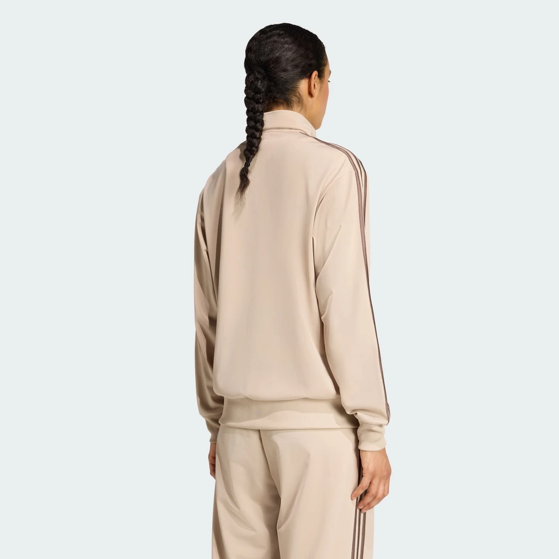 아디다스 오리지널스 파이어버드 루즈 트랙탑 스톤 카키 어스 스트라타 - KR 사이즈 우먼스 KD1327