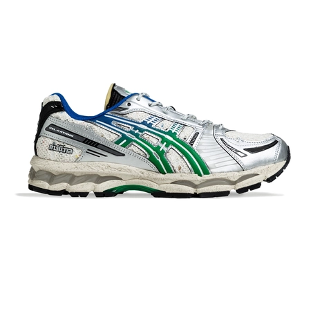 카니발 x 아식스 젤 카야노 12.1 크림 그린 바질