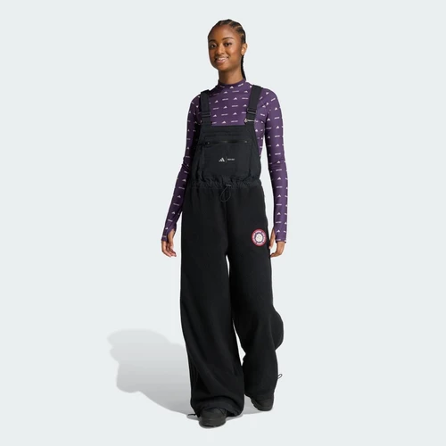 아디다스 x 문부츠 빕 팬츠 블랙 - US 사이즈 우먼스