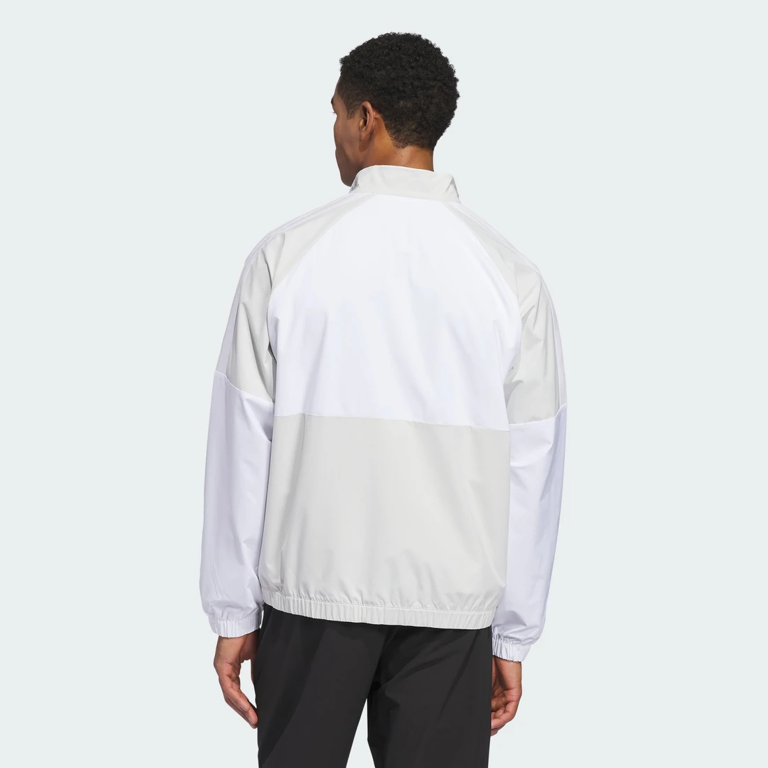 아디다스 비욘드 트위스트위브 풀집 윈드브레이커 오빗 그레이 화이트 - KR 사이즈 JZ9420