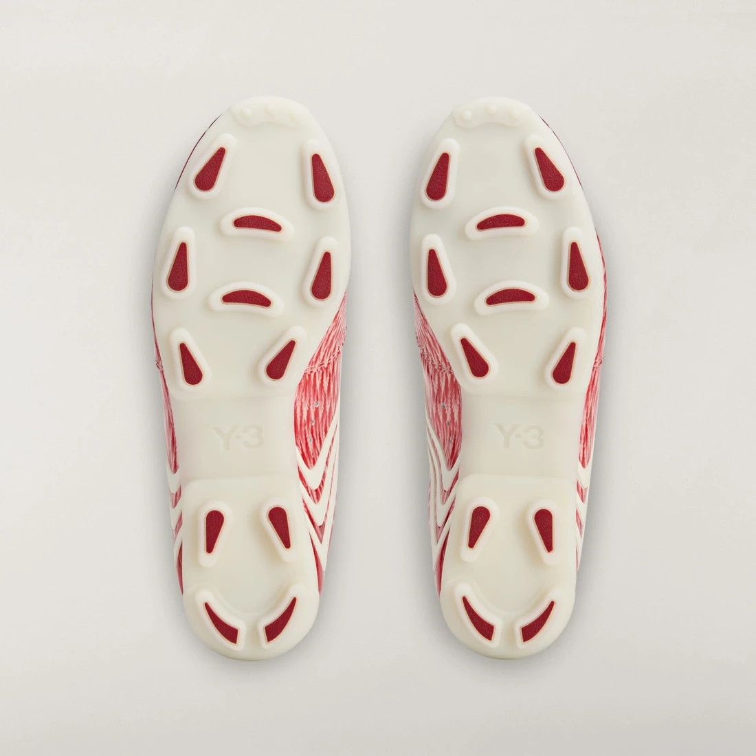 Y-3 F50 튜닛 오프 화이트 액티브 마룬 KK3650