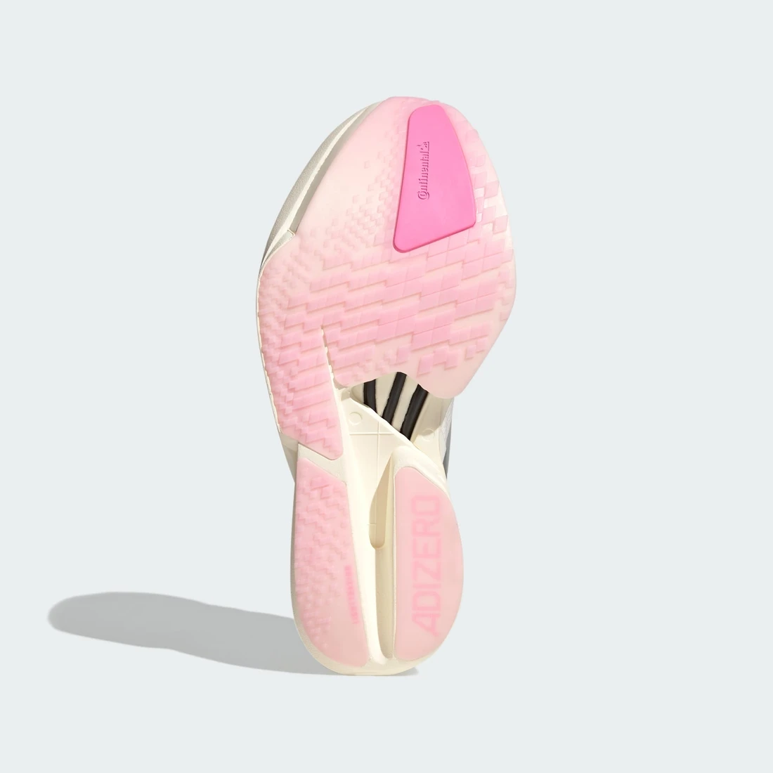 아디다스 아디제로 아디오스 프로 4 코어 화이트 실버 메탈릭 우먼스 JQ4446