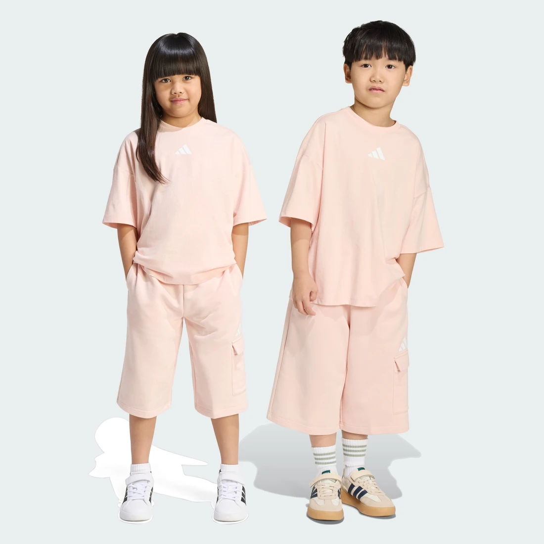 아디다스 타이론스터 티셔츠 세트 KE2664