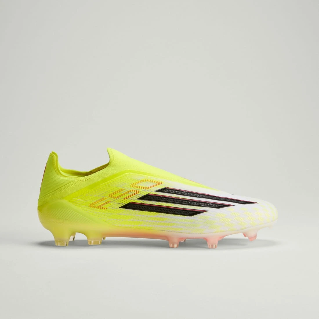 아디다스 F50 엘리트 레이스리스 FG 팀 솔라 옐로우 2 코어 블랙 JR6458