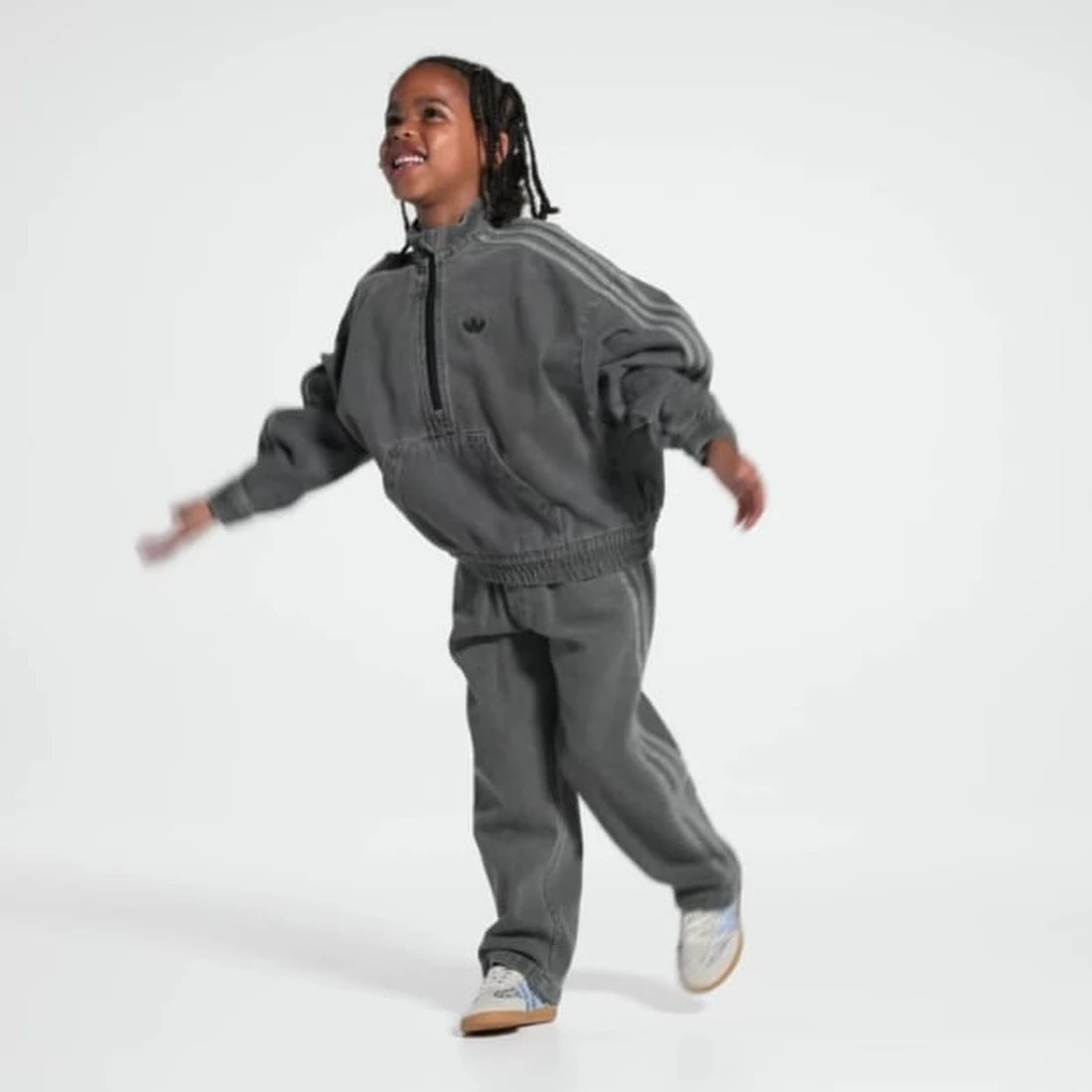 아디다스 Samba OG X Liberty London Comfort Closure Elastic Lace 키즈 신발 JP8079