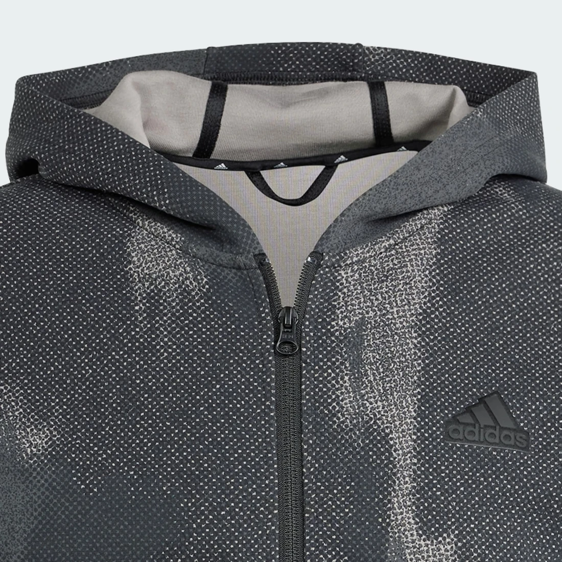 아디다스 퓨처 아이콘 3-스트라이프 풀집 후디 IR9205