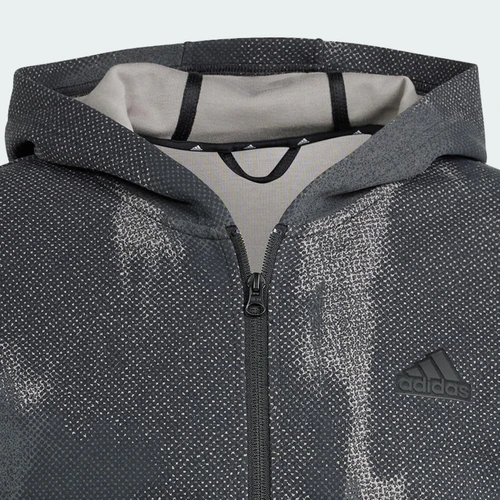 아디다스 퓨처 아이콘 3-스트라이프 풀집 후디