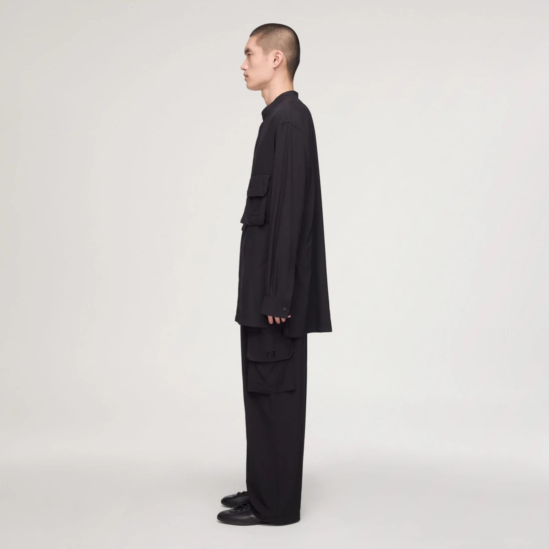 Y-3 UT 오버셔츠 블랙 KS7855