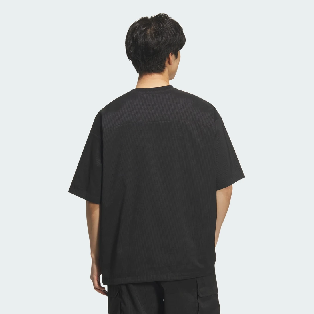 아디다스 CITY TECH LOOSE FIT DOTAIR BREATHABLE WOVEN 쇼트 슬리브 티셔츠 KS1183