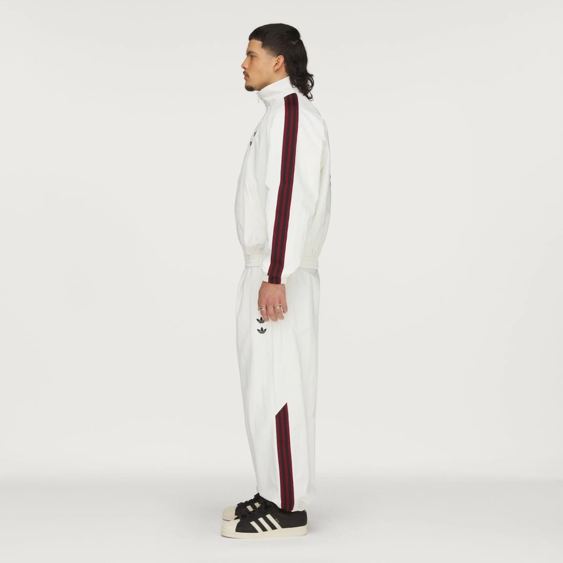 아디다스 x 윌리 차바리아 우븐 트랙 자켓 오프 화이트 - KR 사이즈 KT2616