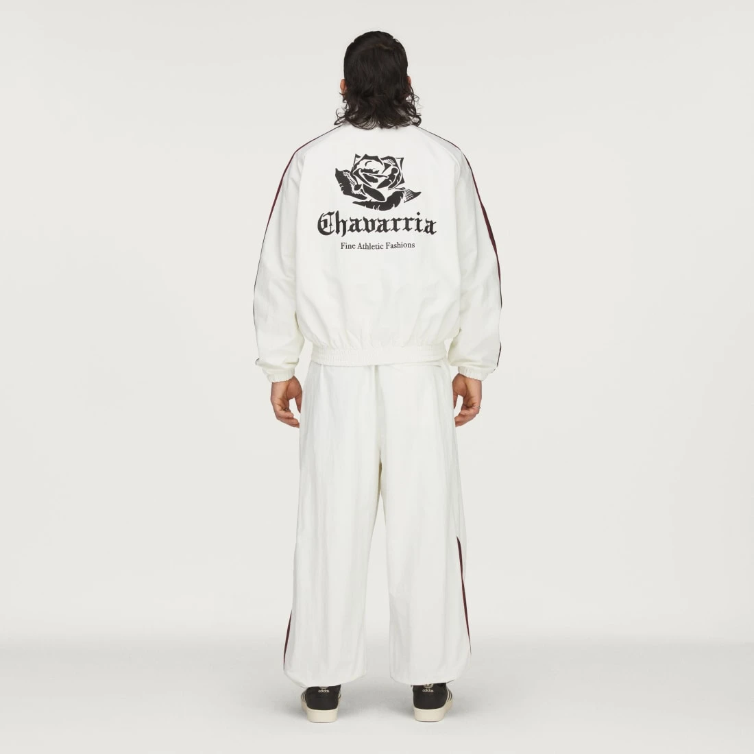 아디다스 x 윌리 차바리아 우븐 트랙 자켓 오프 화이트 - KR 사이즈 KT2616