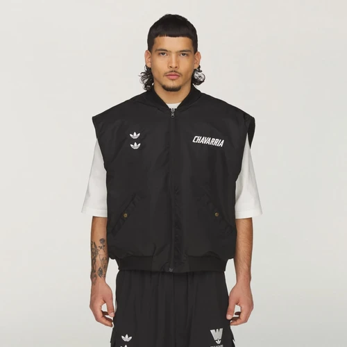 아디다스 x 윌리 차바리아 패디드 베스트 블랙 - KR 사이즈