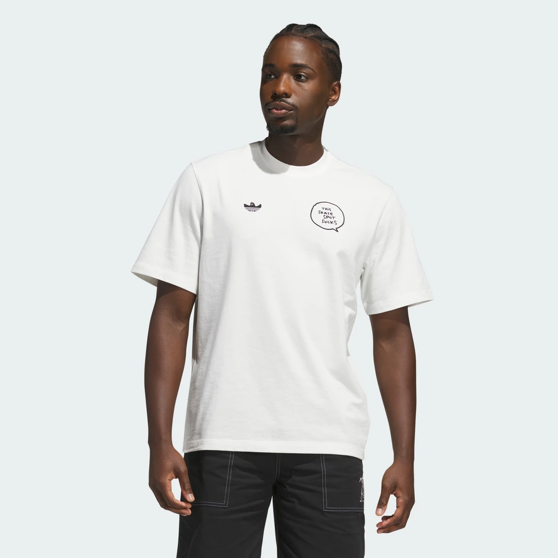 아디다스 스케이트보딩 X 마크 곤잘레스 스케이트 스팟 티 KE1014