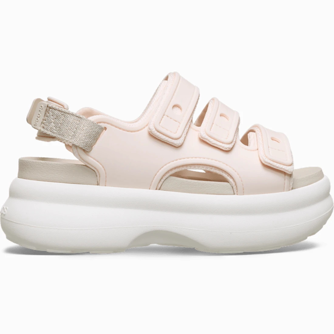 크록스 소호 쉬머 스포츠 샌들 피치 아이스 / 프라페 / 초크 213434-86U