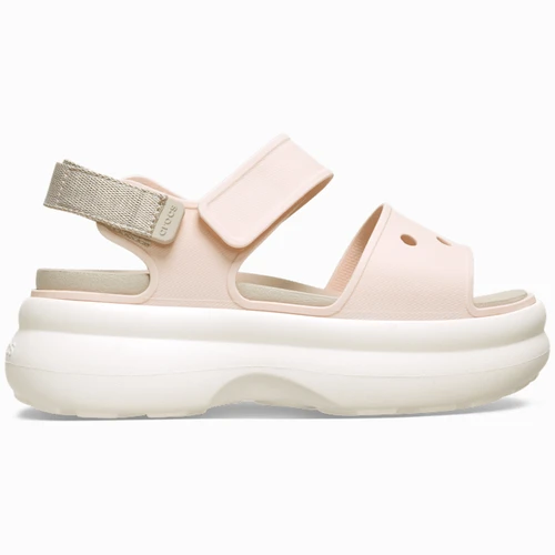 크록스 소호 쉬머 와이 스트랩 샌들 피치 아이스 / 프라페 / 초크