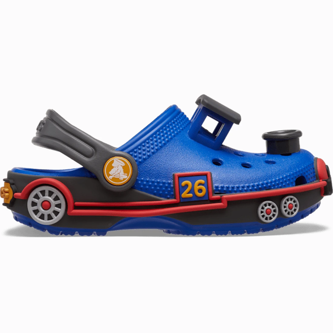 크록스 클래식 아이엠 트레인 클로그 토들러 카본 213187-5ED