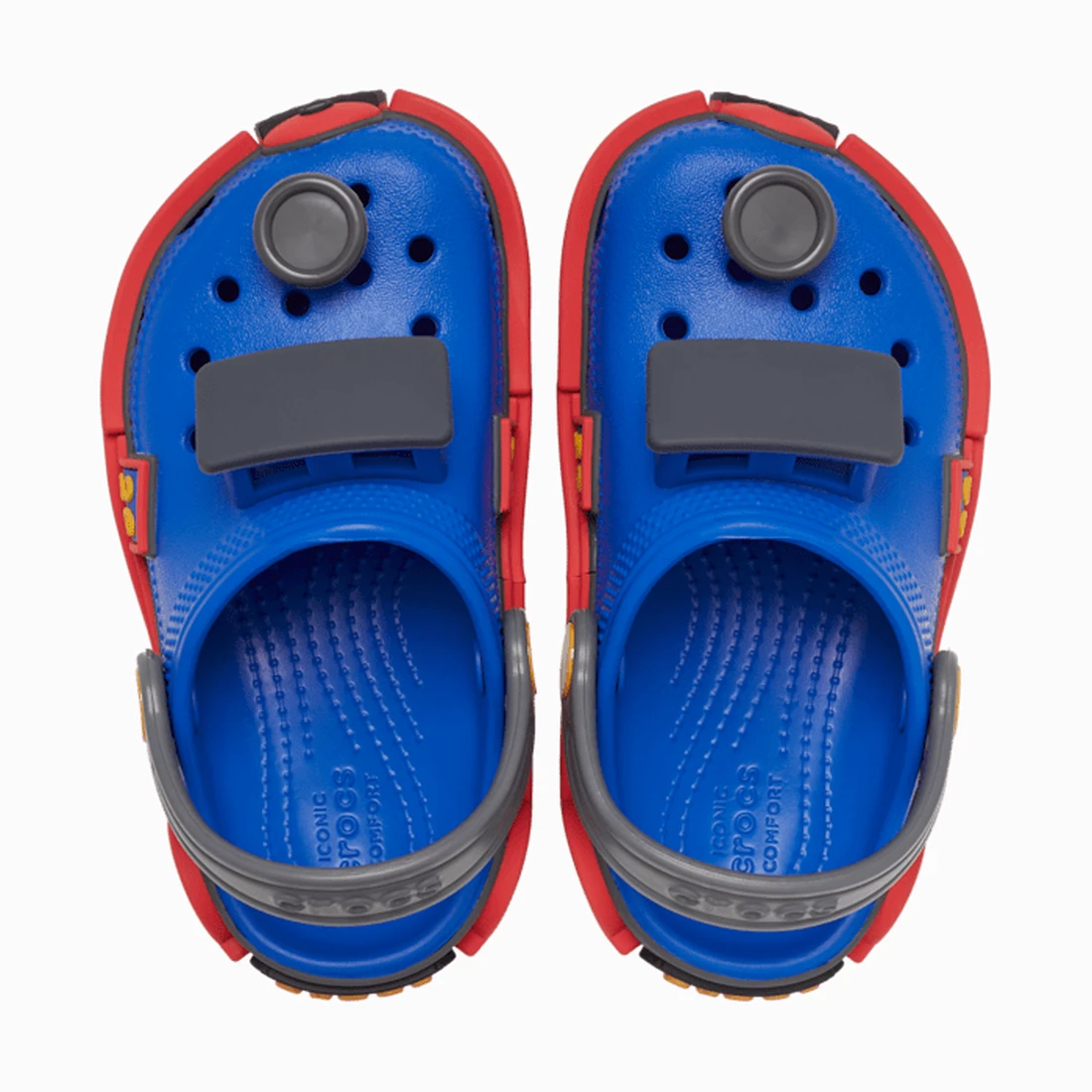 크록스 클래식 아이엠 트레인 클로그 토들러 카본 213187-5ED