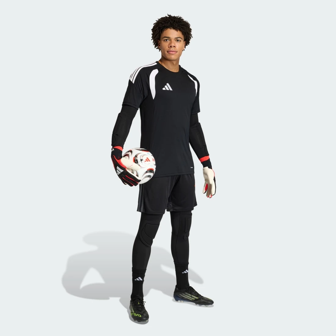 아디다스 패디드 골키퍼 베이스레이어 롱 타이츠 JZ9224