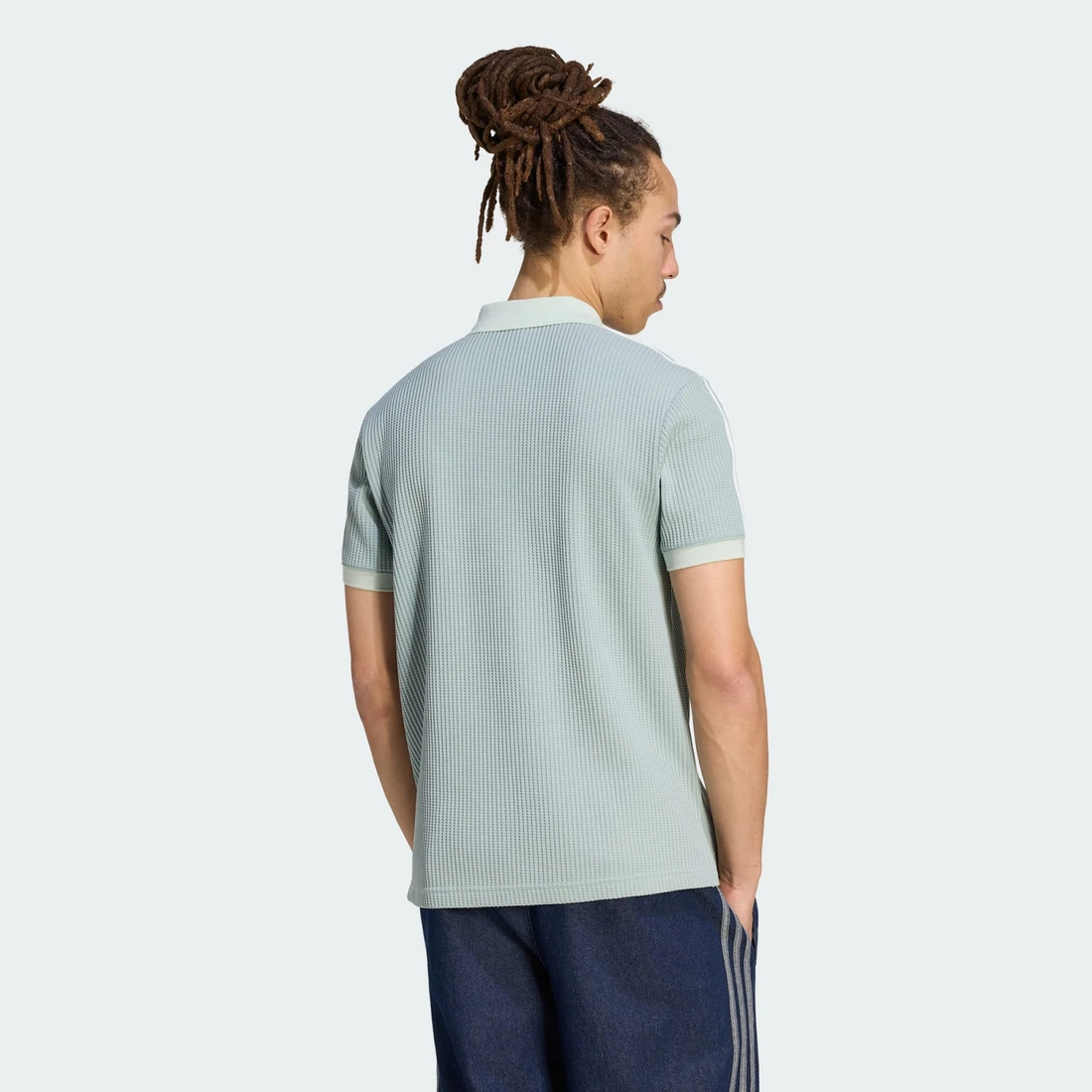 아디다스 와플 니트 폴로 셔츠 KX1231