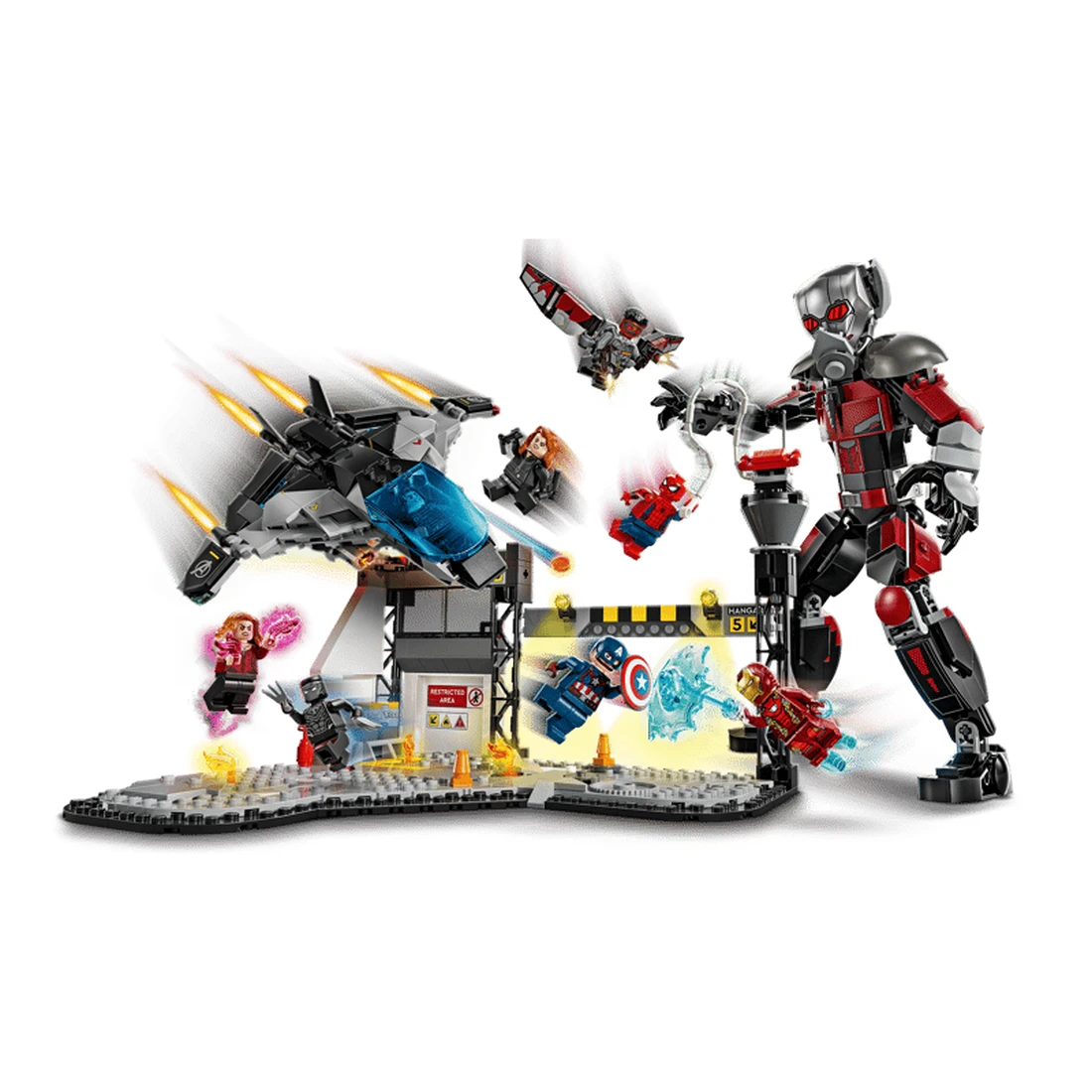 레고 캡틴 아메리카: 시빌 워 액션 배틀 76314