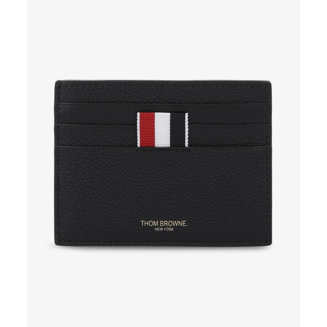 톰 브라운 페블 그레인 노트 컴파트먼트 카드 홀더 블랙 MAW031L00198001