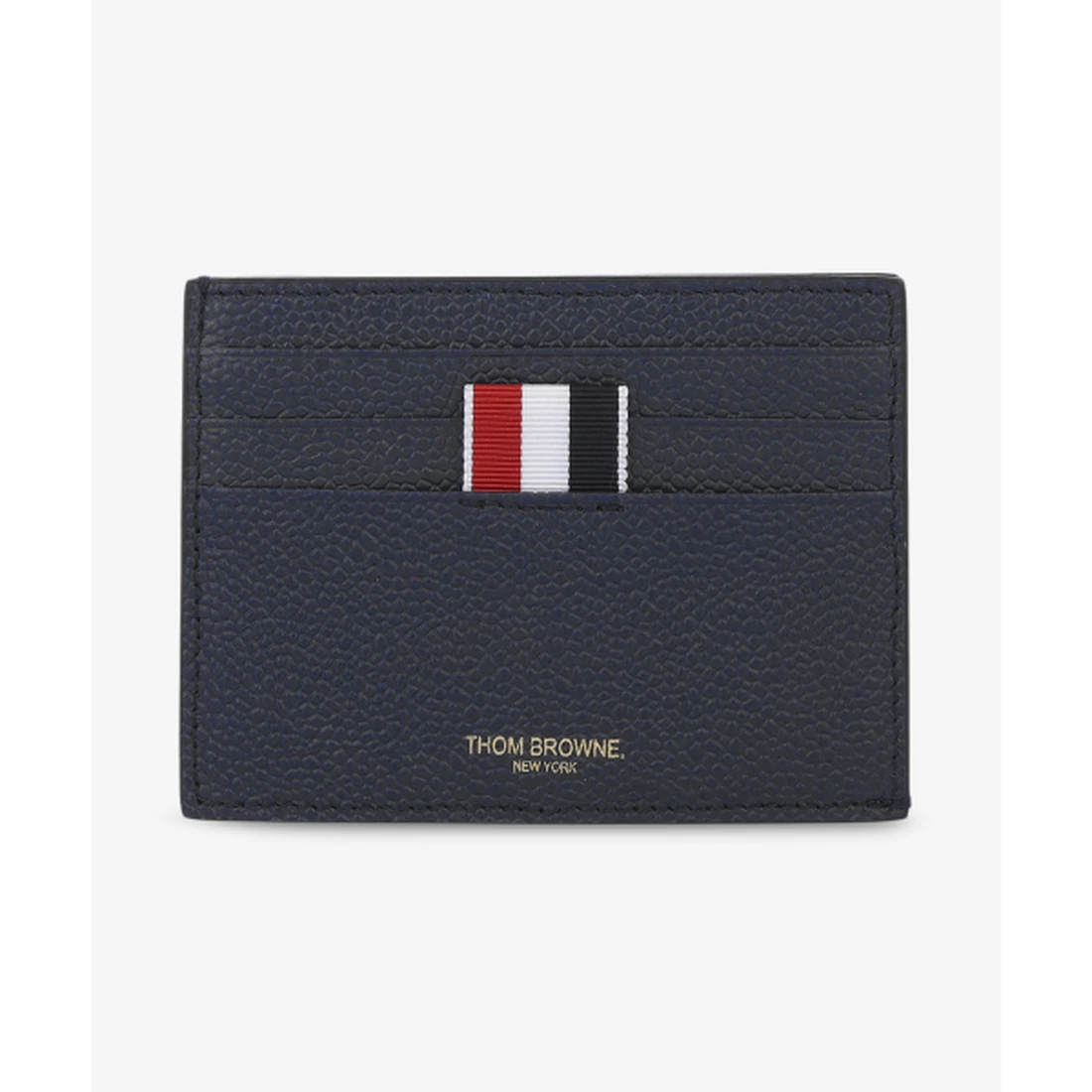 톰 브라운 페블 그레인 노트 컴파트먼트 카드 홀더 네이비 MAW031L00198415