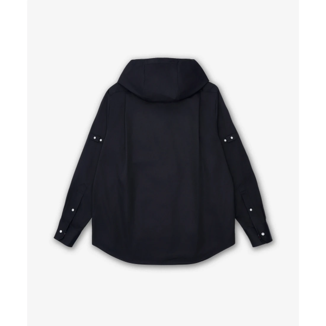 톰 브라운 후드 나일론 암밴드 점퍼 네이비 MWL432OF1066415