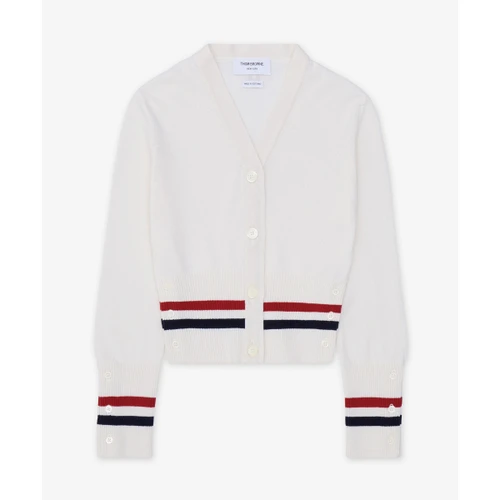 톰 브라운 4-바 옥스포드 셔츠 화이트