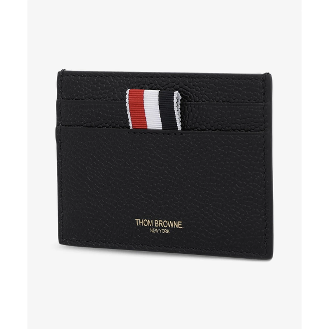 톰 브라운 페블 그레인 헥터 싱글 카드 홀더 블랙 UAW085A00198001