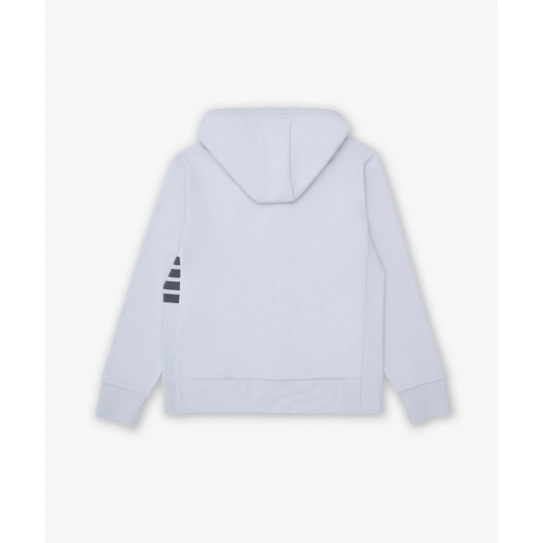 톰 브라운 루프백 저지 4-바 집업 후드 페일 그레이 MJT517A03037050