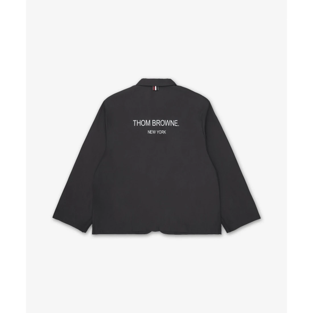 톰 브라운 라이트 메모리 테크 패커블 스포츠 코트 재킷 다크 그레이 MJU581PF0967025