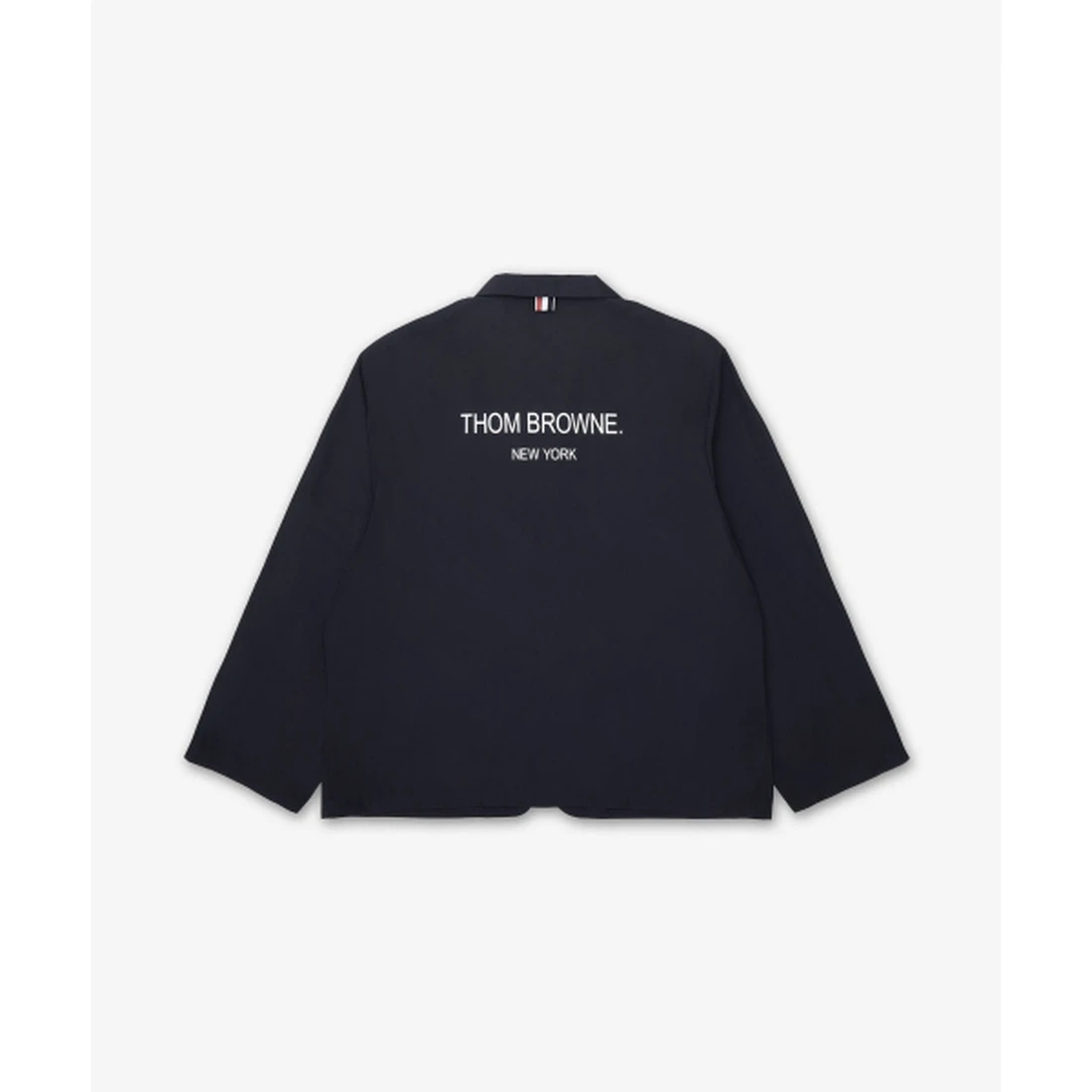 톰 브라운 라이트 메모리 테크 패커블 스포츠 코트 재킷 네이비 MJU581PF0967415