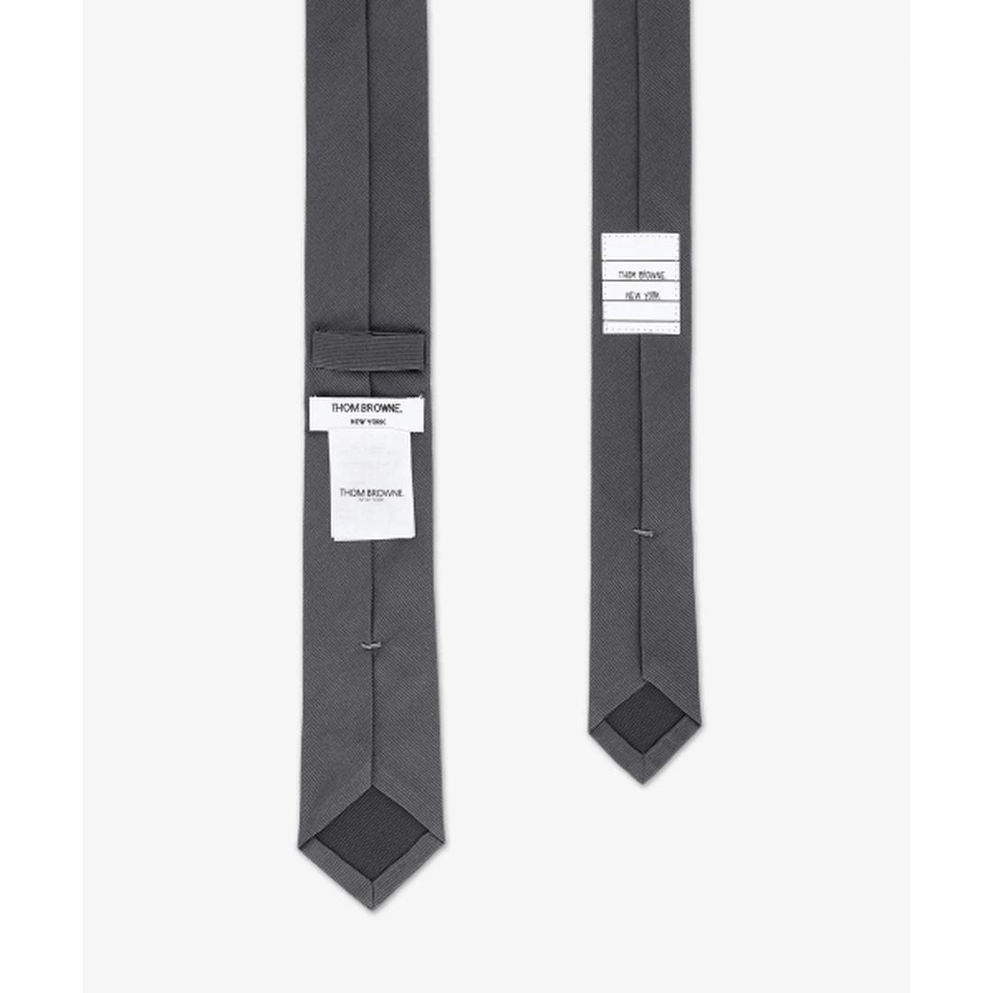 톰 브라운 실크 브라운 65 넥타이 다크 그레이 MNL001AF1116025
